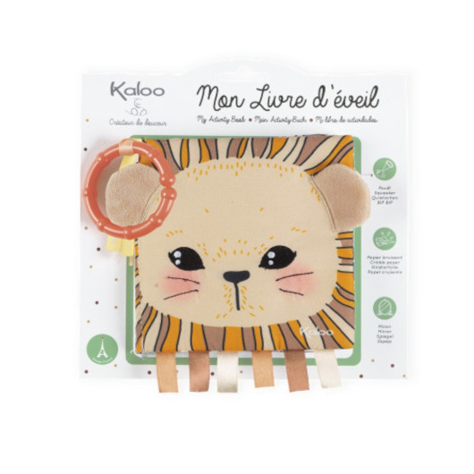LIBRO MORBIDO KALOO Il Leone Curioso - immagine 2