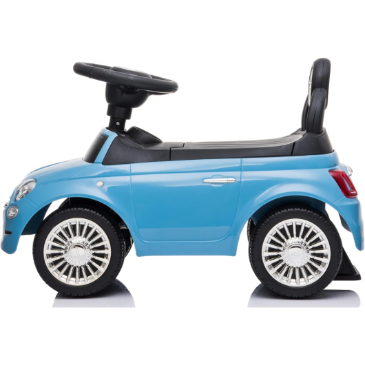 MACCHININA PRIMI PASSI Cavalcabile FIAT 500 con Suoni CHIPOLINO - immagine 2
