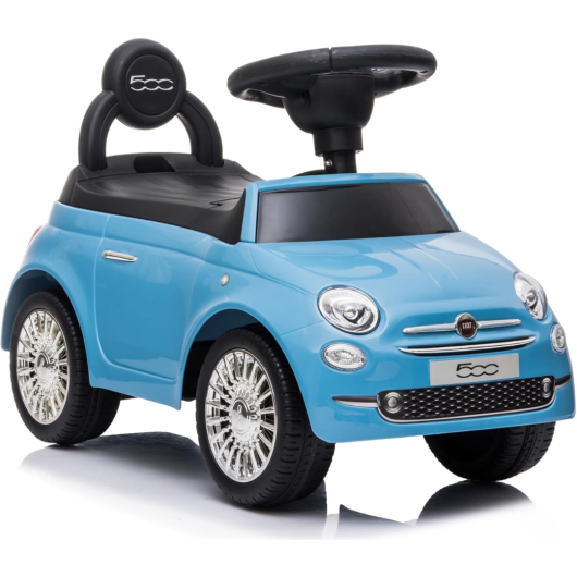 MACCHININA PRIMI PASSI Cavalcabile FIAT 500 con Suoni CHIPOLINO