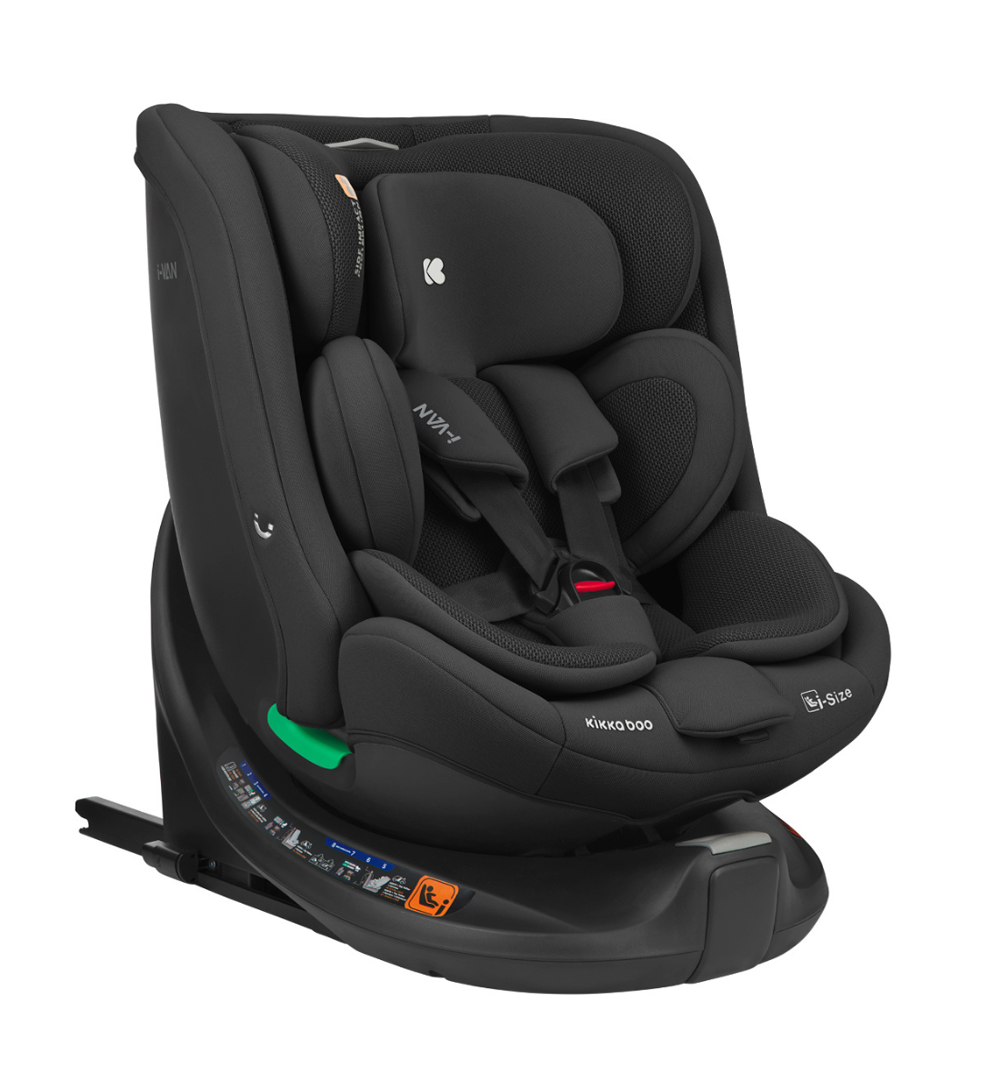 SEGGIOLINO AUTO KIKKA BOO I-VAN ISOFIX I-SIZE 40-150 cm