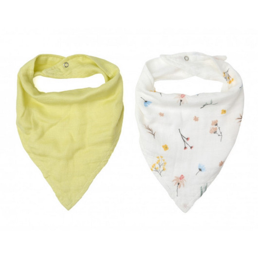 BAVAGLINI BANDANA IN BAMBU' KIOKIDS (pacco da2) - immagine 4