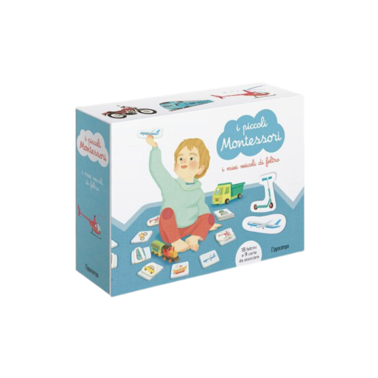 I piccoli Montessori - I MIEI VEICOLI IN FELTRO
