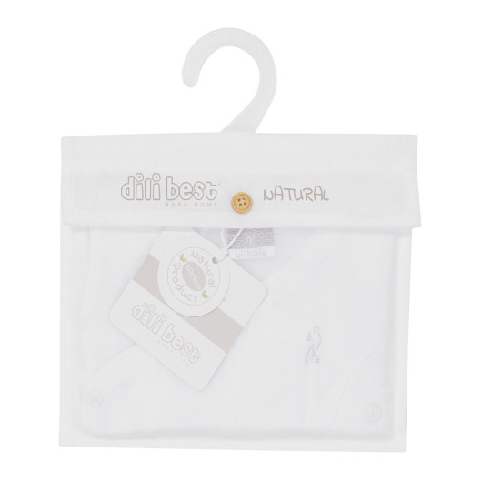 BODY CANOTTIERA INCROCIATO Dili Best Natural By PICCI - immagine 2
