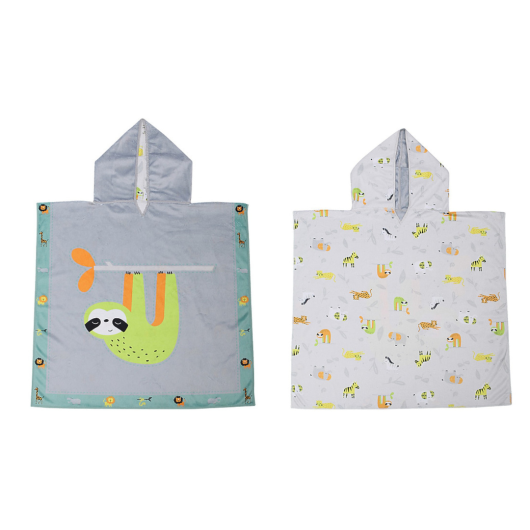 PONCHO REVERSIBILE 2-6 anni FLAPJACKKIDS - immagine 2