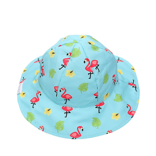 CAPPELLO ESTIVO Reversibile FLAPJACKKIDS Fenicotteri/Frutta - immagine 2