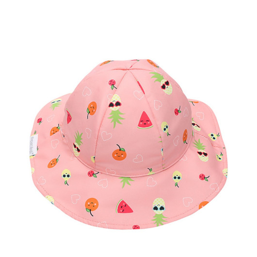 CAPPELLO ESTIVO Reversibile FLAPJACKKIDS Fenicotteri/Frutta - immagine 3