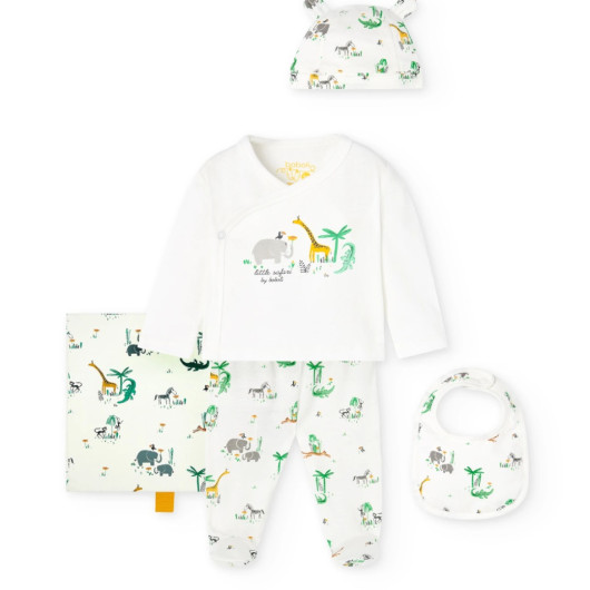 LittleSafari PACK 4 pezzi a maglia UNISEX BOBOLI