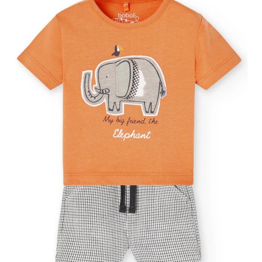 LittleSafari PACK JERSEY COMBINATO BIMBO BOBOLI