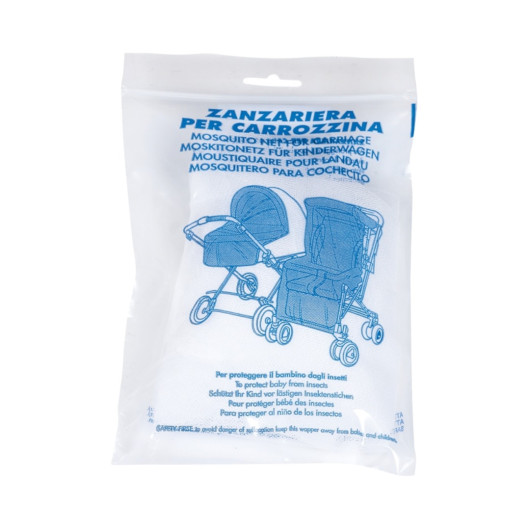 ZANZARIERA UNIVERSALE per PASSEGGINO e CARROZZINA PLEBANI - immagine 2