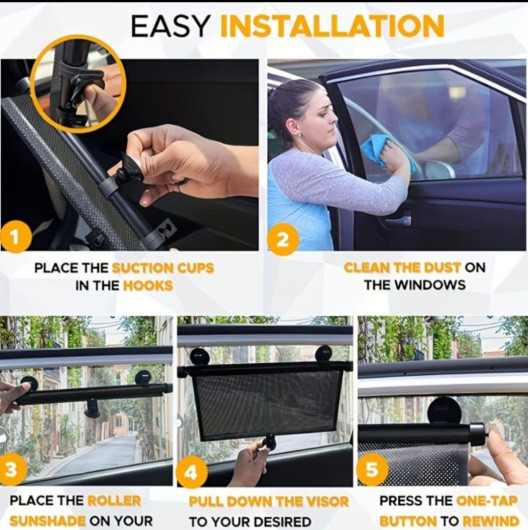 TENDINE PARASOLE Auto a Rullo SAFETY BABY - immagine 5