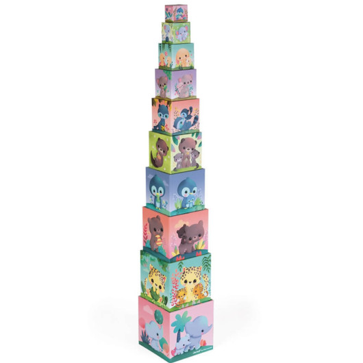 PIRAMIDE QUADRATA "Adorabili Animali" JANOD - immagine 2