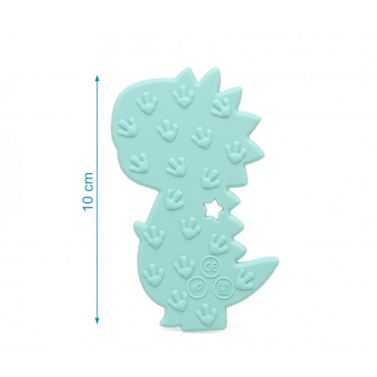 MASSAGGIAGENGIVE in SILICONE KIOKIDS Dinosauro - immagine 3