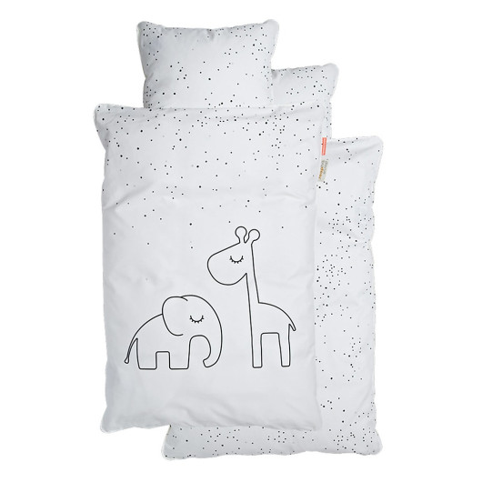 SET COPRIPIUMINO E FEDERA 70 X 100 cm per CULLA CO SLEEPING DONE BY DEER - immagine 3