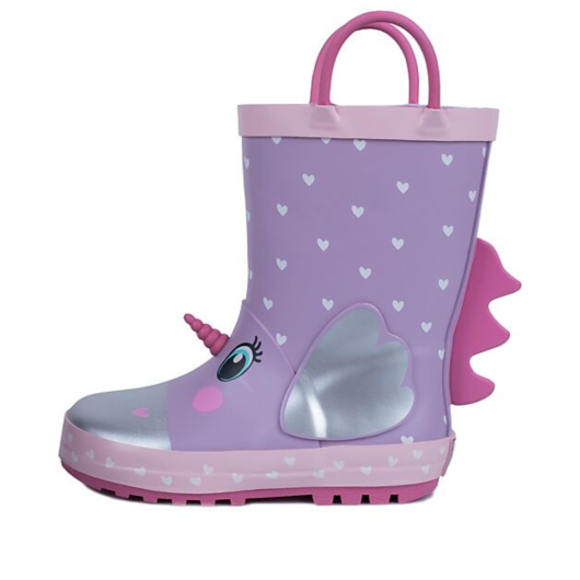 STIVALETTI PIOGGIA MR. TIGGLE UNICORNO - immagine 2