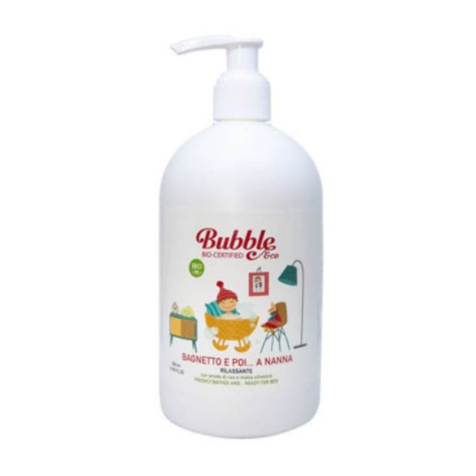 BAGNOSCHIUMA BIO 500 ML BAGNETTO E POI NANNA BUBBLE &Co