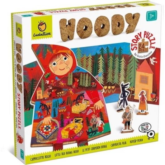 WOODY STORY PUZZLE LUDATTICA Fiabe - immagine 2