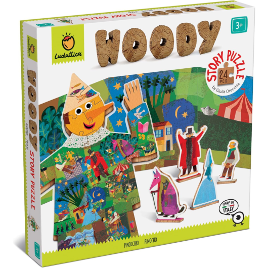 WOODY STORY PUZZLE LUDATTICA Fiabe - immagine 3