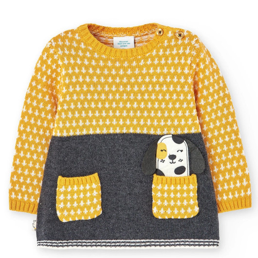 DoggyDots VESTITO IN MAGLIA BIMBA BOBOLI