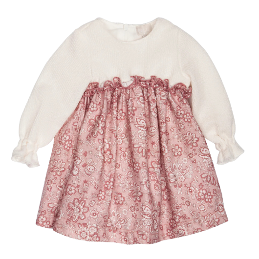 VESTITO in Cotone Neonata LALALU' ULTIMO 6 MESI