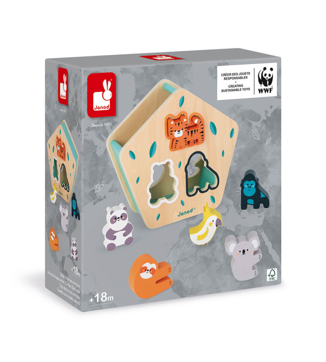 2 Puzzle In Legno Animali Della Fattoria Con Maniglia - Giochi Educativi Per Bambini 2+ Anni, Riconoscimento Forme, Colori Vivaci, Atossici
