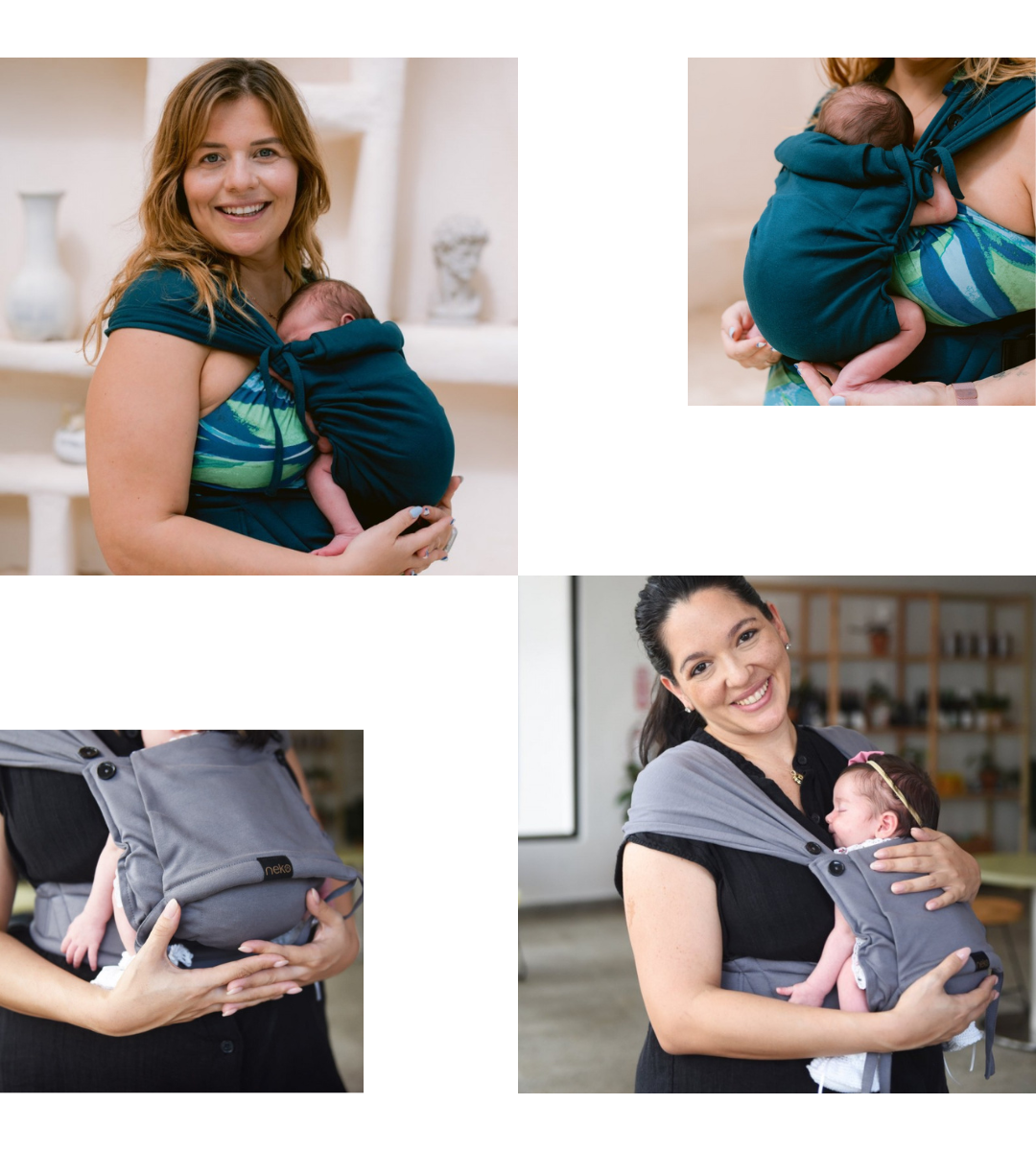 MARSUPIO NEONATO Tiny Carrier NEKO - MAMMAMAMMA