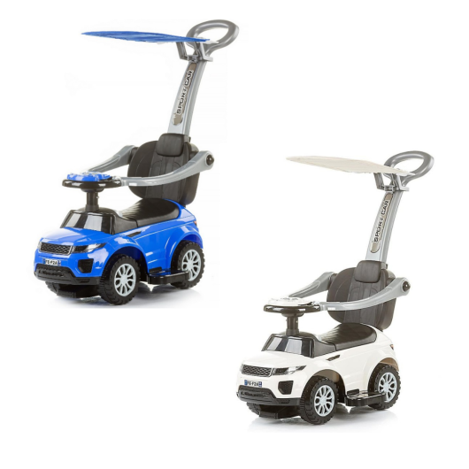 MACCHININA CAVALCABILE MUSICALE 4 in 1 RANGE ROVER CHIPOLINO