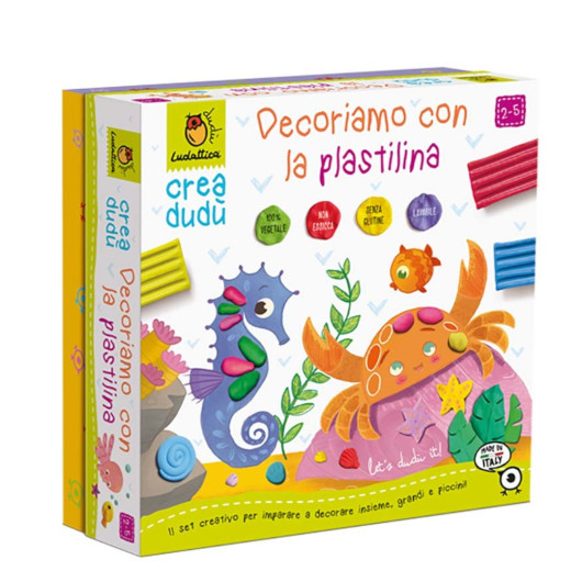 DECORIAMO CON LA PLASTILINA LUDATTICA