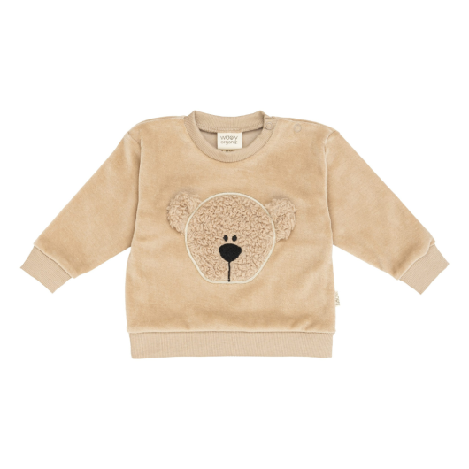 FELPA Ricamata WOOLY ORGANIC