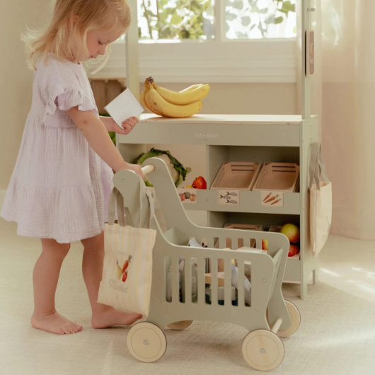 CARRELLO DELLA SPESA LITTLE DUTCH - immagine 5