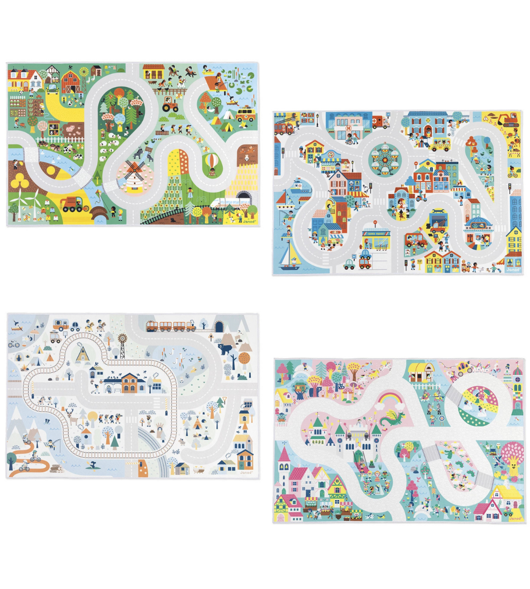 TAPPETO da gioco 120 x 78 cm JANOD