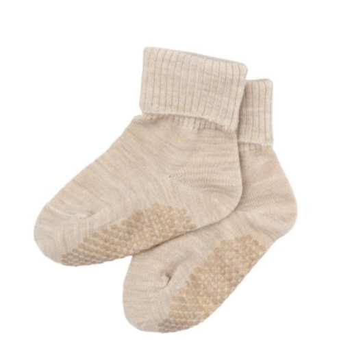 CALZINI ANTI SCIVOLO WOOLY ORGANIC - immagine 3