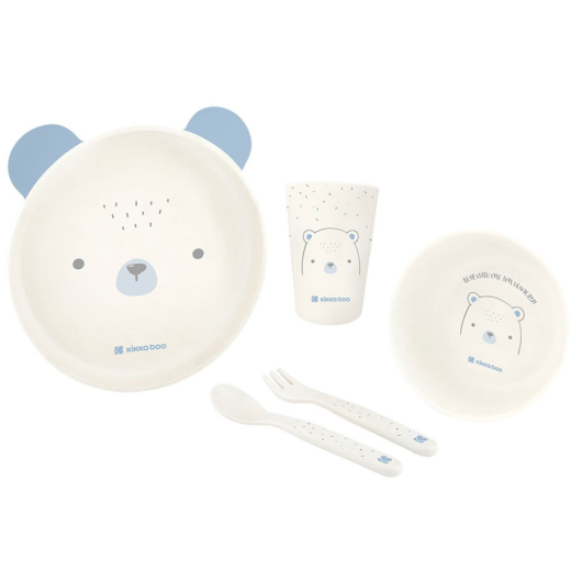 SET PAPPA 4 Pezzi KIKKA BOO Orsetto - immagine 2