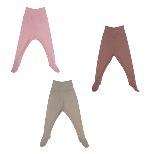 LEGGINGS CON PIEDINI WOOLY ORGANIC