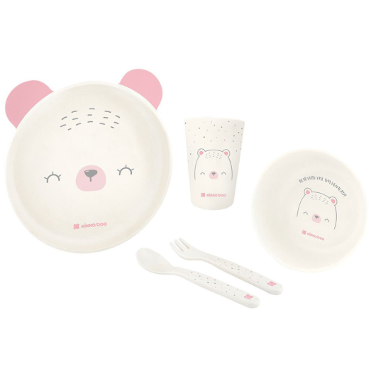 SET PAPPA 4 Pezzi KIKKA BOO Orsetto - immagine 3