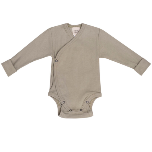 BODY MANICHE LUNGHE WOOLY ORGANIC - immagine 3