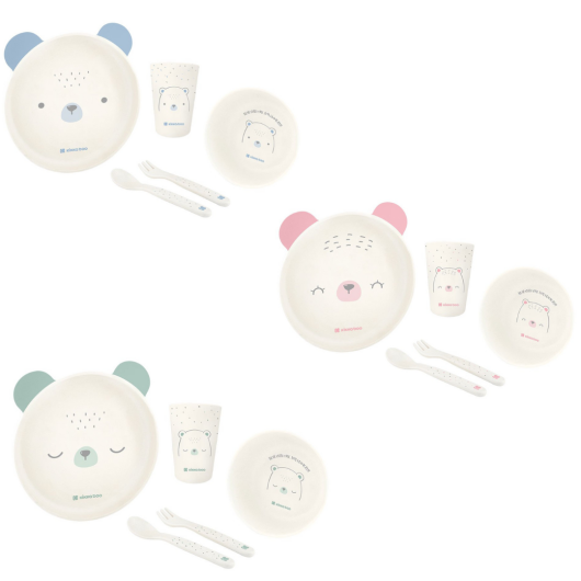 SET PAPPA 4 Pezzi KIKKA BOO Orsetto