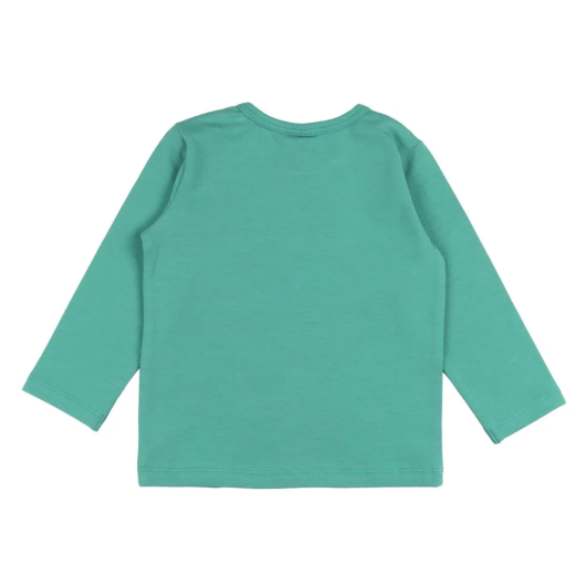 T-SHIRT A MANICHE LUNGHE Ladybugs & Butterflies Beach WALKIDDY - immagine 2