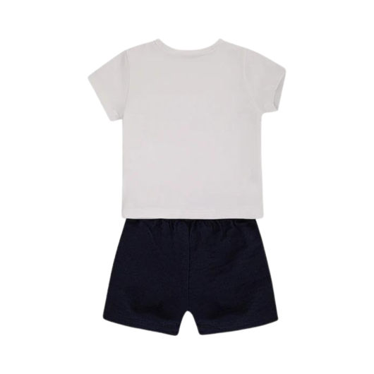 COMPLETO Pantaloncino e T-shirt Neonato LALALU' - immagine 2