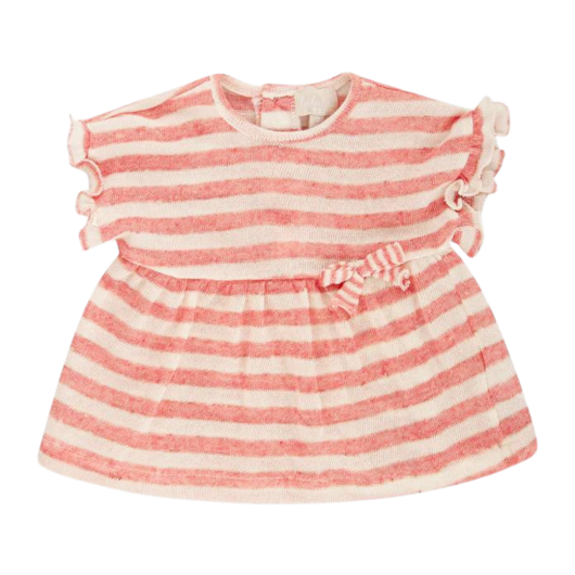 COMPLETO in Maglina a Coste con Culotte Neonata LALALU' - immagine 3