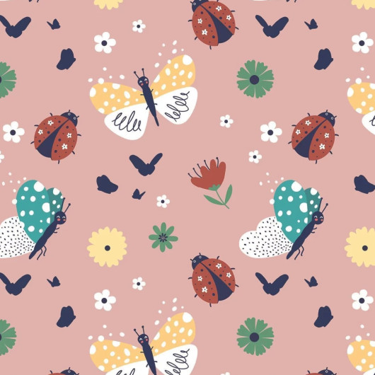 PANTALONE Ladybugs & Butterflies Beach WALKIDDY - immagine 3