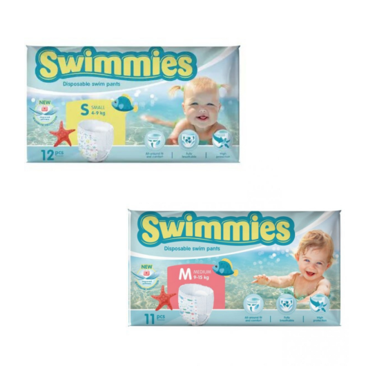 PANNOLINI Usa e Getta per PISCINA SWIMMIES