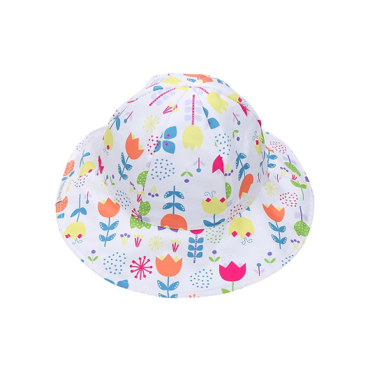 CAPPELLO ESTIVO Reversibile FLAPJACKKIDS Farfalle/Fiori - immagine 3