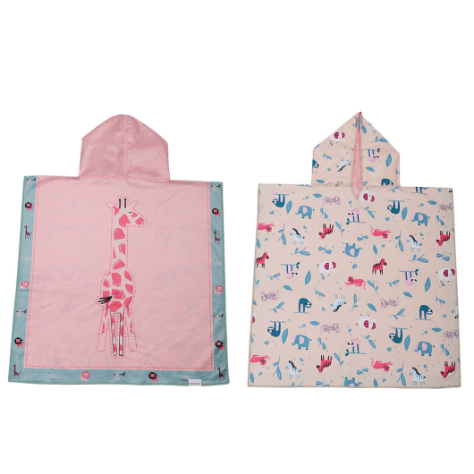 PONCHO REVERSIBILE 2-6 anni FLAPJACKKIDS - immagine 4