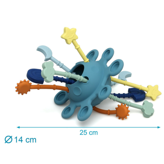 GIOCO MASSAGGIA GENGIVE in Silicone KIOKIDS - immagine 2