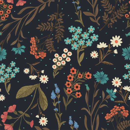 PAGLIACCETTO Floral Night WALKIDDY - immagine 3