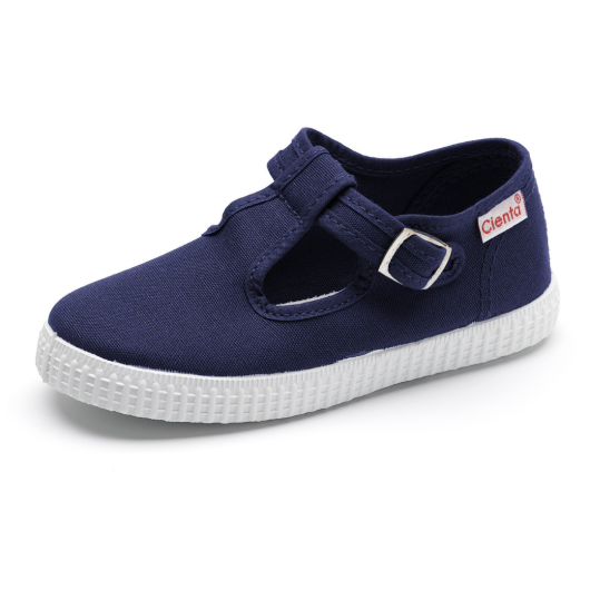 SANDALI in Cotone Biologico CIENTA Blu
