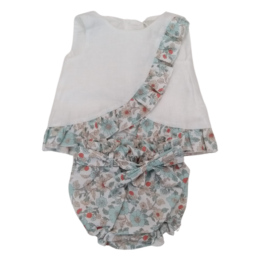 COMPLETO Neonata in Misto Lino LALALU'