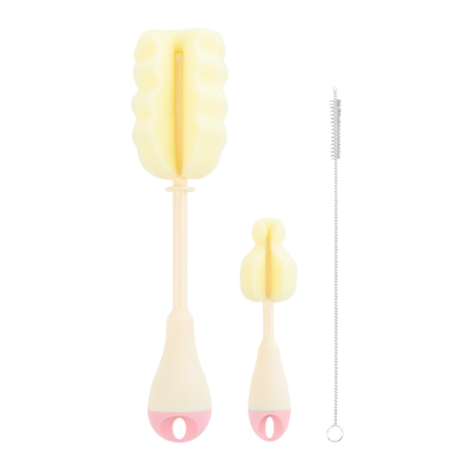 SET SPAZZOLE PULIZIA BORRACCE e BIBERON KIKKA BOO - immagine 3
