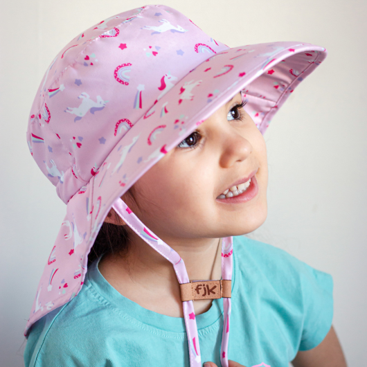 CAPPELLO ESTIVO con Paracollo FLAPJACKKIDS Unicorni - immagine 3
