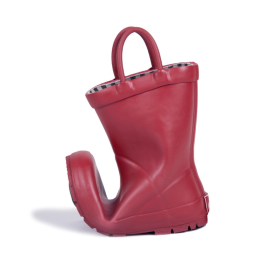 STIVALETTI PIOGGIA MR. TIGGLE ROSSO - immagine 3